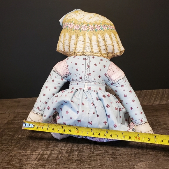 Dorothy Dear Hand Made Doll. 1995. Cotton Fabric from Kit. Pastels. - Picture 3 of 5